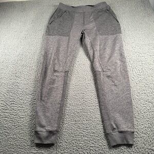 Lululemon Textured Tech Jogger Mens Large Gray Sweatpants Activewear Lounge